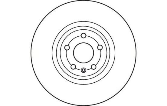 Bromsskiva DF6041S TRW, bild 2