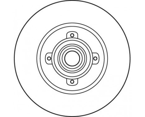 Bromsskiva DF6042BS TRW, bild 3