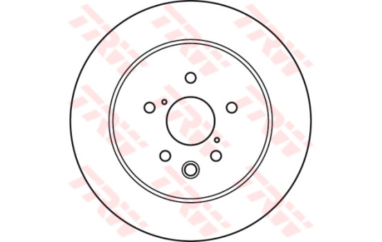 Bromsskiva DF6063 TRW, bild 2