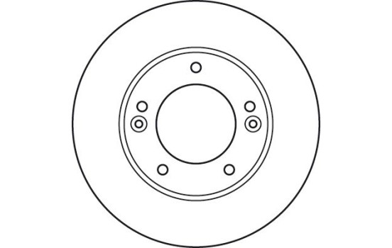 Bromsskiva DF6081S TRW, bild 4