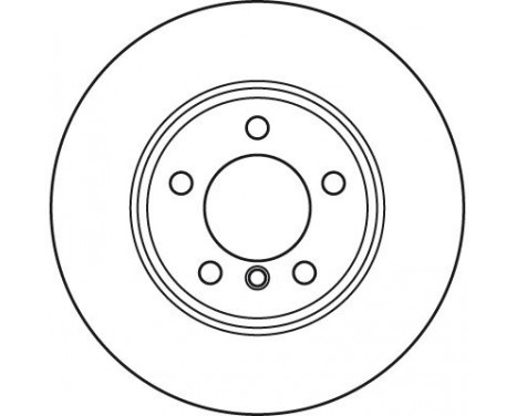 Bromsskiva DF6119S TRW, bild 3