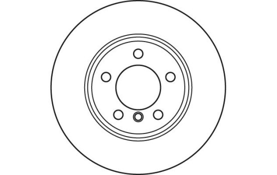 Bromsskiva DF6119S TRW, bild 2
