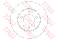 Bromsskiva DF6120 TRW