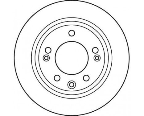 Bromsskiva DF6123 TRW, bild 2