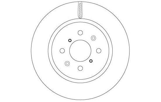 Bromsskiva DF6135 TRW, bild 2