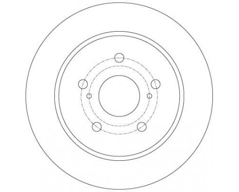 Bromsskiva DF6173 TRW, bild 3