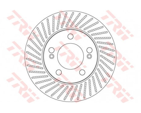 Bromsskiva DF6205 TRW