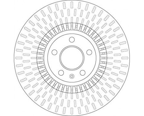 Bromsskiva DF6216 TRW, bild 3