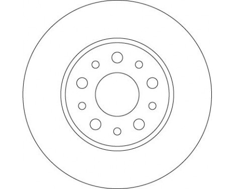 Bromsskiva DF6228 TRW, bild 2