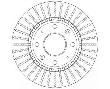 Bromsskiva DF6229 TRW, bild 3