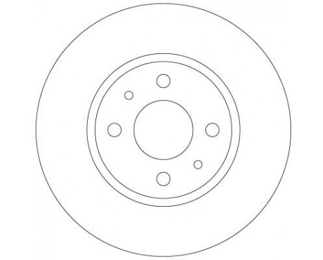 Bromsskiva DF6231 TRW, bild 2