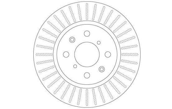 Bromsskiva DF6232 TRW, bild 3
