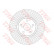 Bromsskiva DF6234 TRW