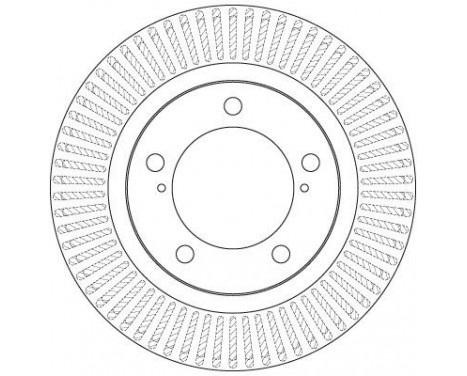 Bromsskiva DF6239S TRW, bild 3