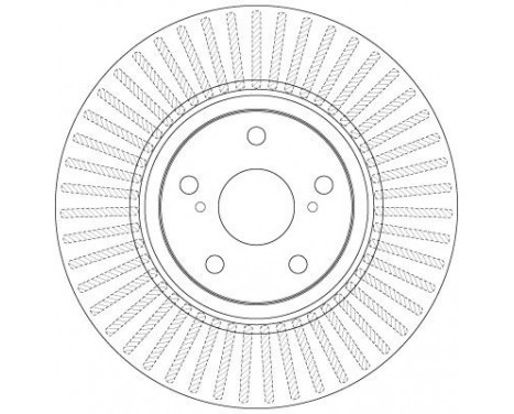 Bromsskiva DF6268 TRW, bild 3