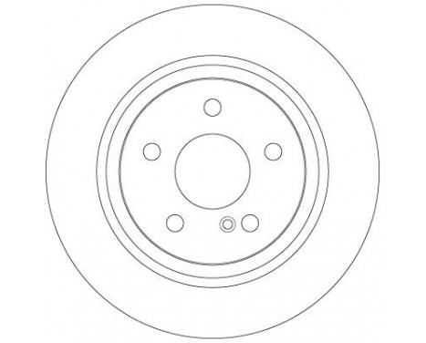 Bromsskiva DF6277 TRW, bild 2