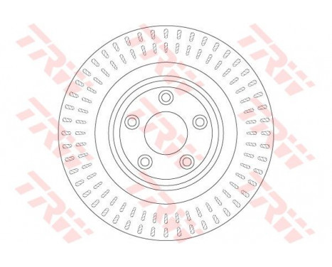 Bromsskiva DF6295 TRW