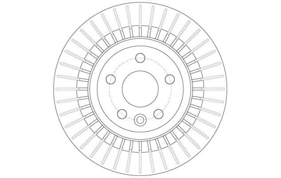 Bromsskiva DF6308 TRW, bild 2