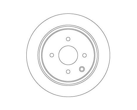 Bromsskiva DF6317 TRW, bild 2