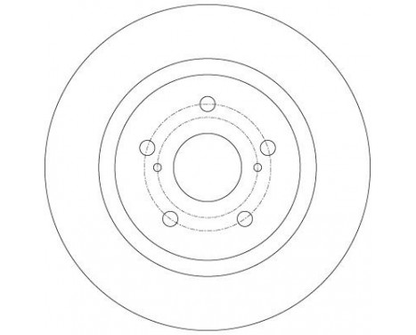 Bromsskiva DF6324 TRW, bild 2