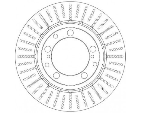 Bromsskiva DF6336 TRW, bild 3