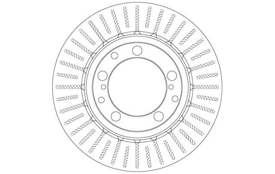 Bromsskiva DF6336 TRW, bild 3