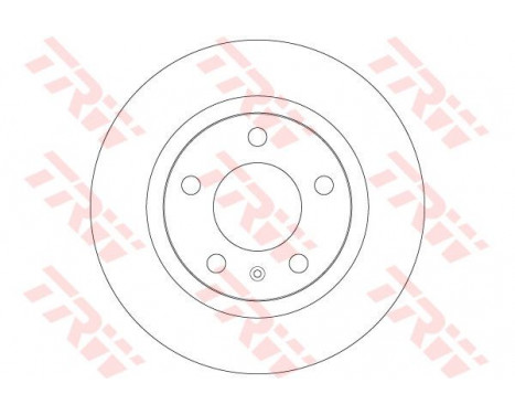 Bromsskiva DF6339 TRW