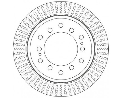 Bromsskiva DF6342 TRW, bild 2