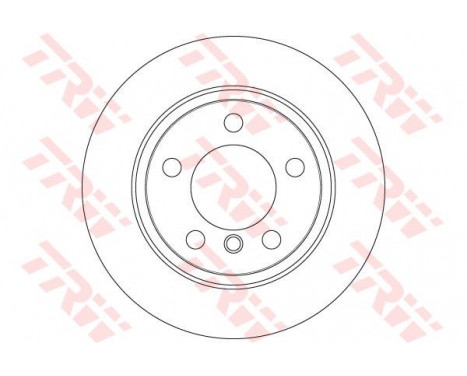 Bromsskiva DF6353 TRW