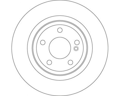 Bromsskiva DF6358 TRW, bild 2