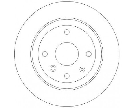 Bromsskiva DF6360 TRW, bild 2