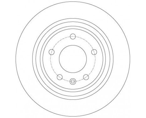 Bromsskiva DF6363 TRW, bild 3