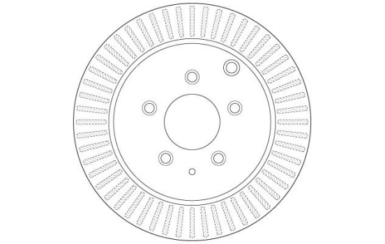 Bromsskiva DF6385 TRW, bild 2