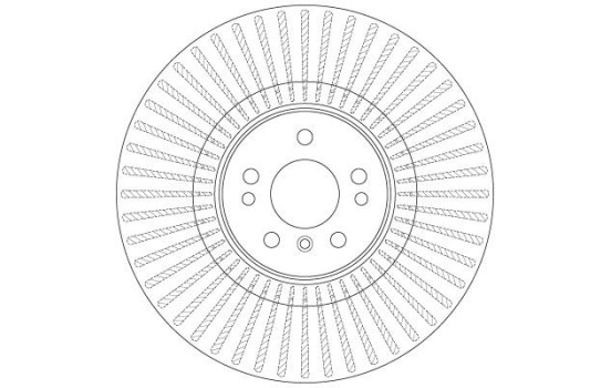 Bromsskiva DF6456S TRW, bild 3