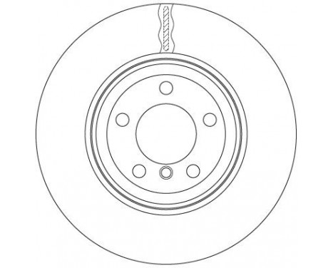 Bromsskiva DF6471 TRW, bild 3