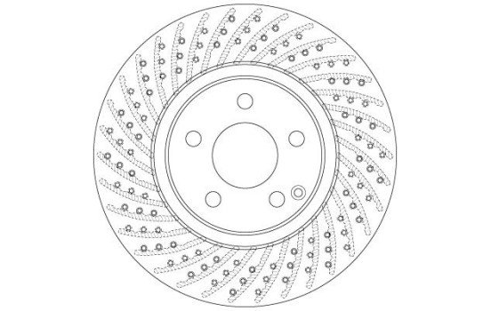 Bromsskiva DF6477 TRW, bild 3