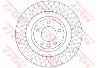 Bromsskiva DF6528S TRW
