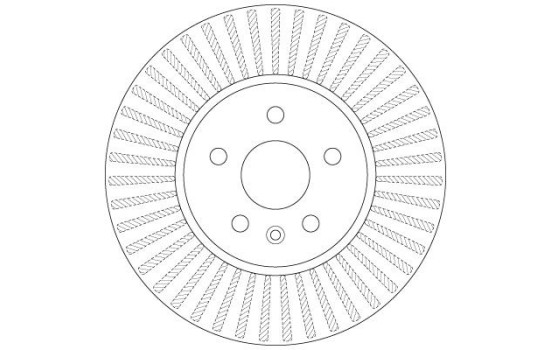 Bromsskiva DF6629 TRW, bild 2