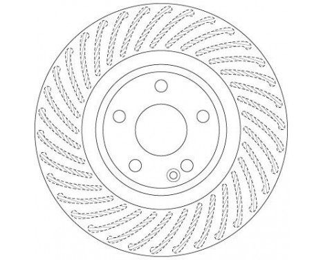 Bromsskiva DF6631 TRW, bild 3