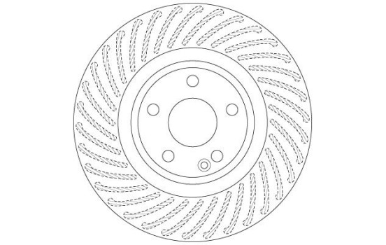 Bromsskiva DF6631 TRW, bild 3