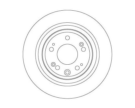 Bromsskiva DF6678 TRW, bild 2