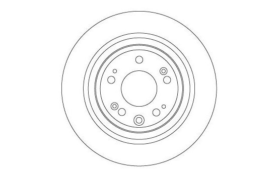 Bromsskiva DF6678 TRW, bild 2