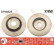 Bromsskiva DF6682S TRW