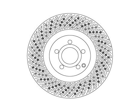 Bromsskiva DF6775S TRW, bild 2