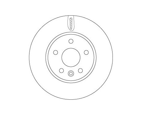 Bromsskiva DF6819 TRW, bild 2