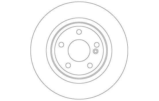 Bromsskiva DF6886 TRW, bild 2