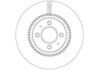 Bromsskiva DF6904 TRW