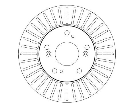Bromsskiva DF7195 TRW, bild 3