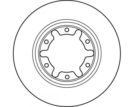 Bromsskiva DF7305S TRW, bild 2