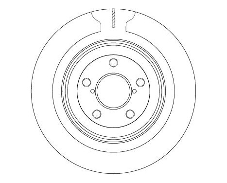 Bromsskiva DF7328 TRW, bild 2